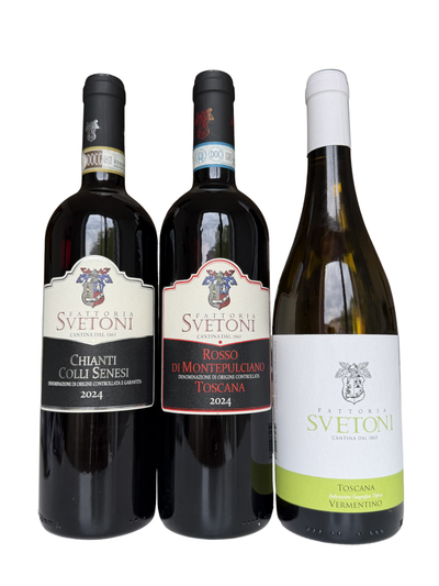 Fattoria Svetonis signatur-trio