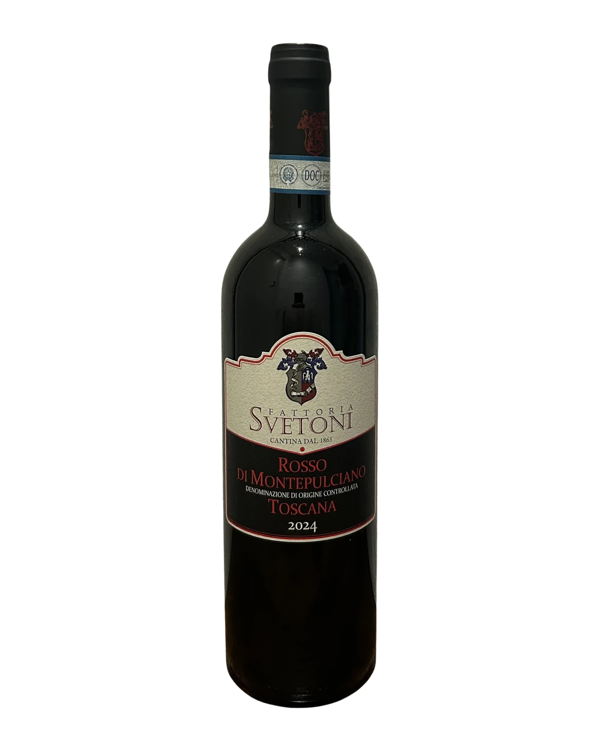 Rosso Di Montepulciano DOC Toscana 2024 – flaske fra Fattoria Svetoni