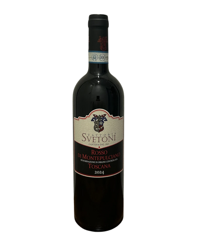 Rosso Di Montepulciano DOC Toscana 2024 – flaske fra Fattoria Svetoni