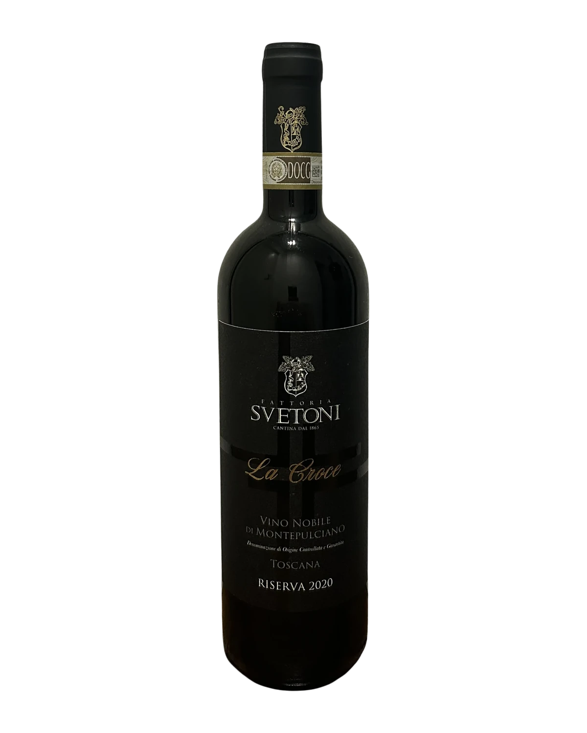 Vino Nobile di Montepulciano DOCG Toscana RISERVA La Croce 2020 – flaske fra Fattoria Svetoni