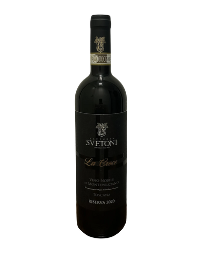 Vino Nobile di Montepulciano DOCG Toscana RISERVA La Croce 2020 – flaske fra Fattoria Svetoni